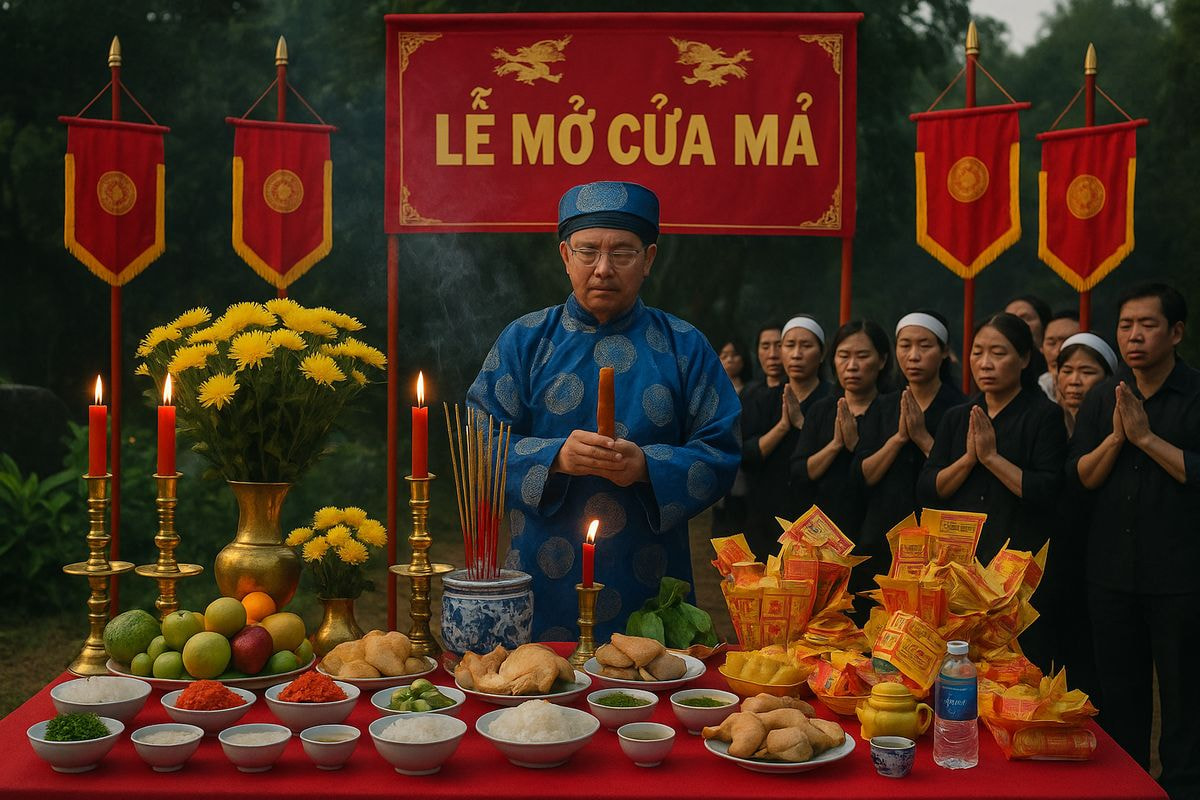 Phong Tục Mở Cửa Mả – Nghi Lễ và Ý Nghĩa Trong Văn Hóa Việt
